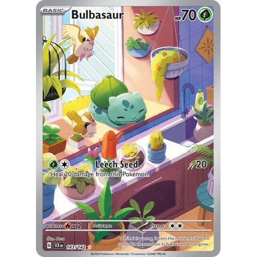 Bulbasaur SCR 143/142 - Holo