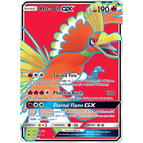 Ho-Oh-GX SM3 131/147 - Holo
