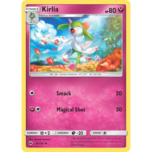 Kirlia SM3 92/147 - Reverse Holo