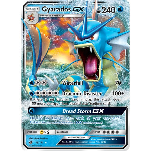 Gyarados-GX SM4 18/111 - Holo