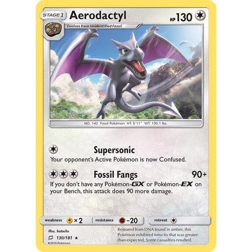 Aerodactyl SM9 130/181 - Reverse Holo