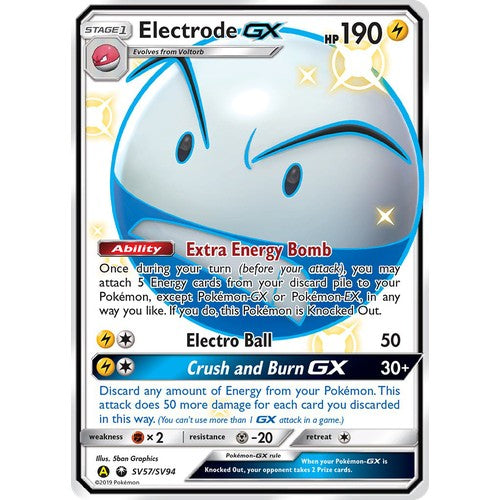 Electrode-GX SMA SV57/SV94 - Holo