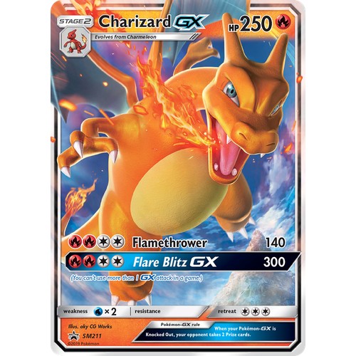 Charizard-GX SMP SM211 - Holo