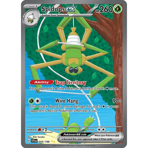 Spidops ex SV1 243/198 - Holo