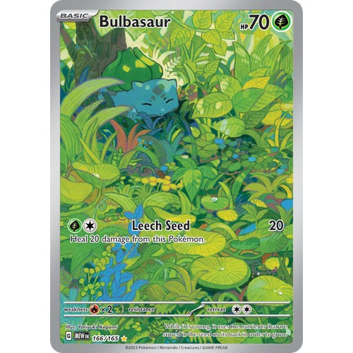 Bulbasaur SV3PT5 166/165 - Holo