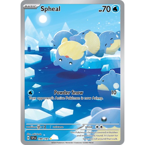 Spheal SV8 199/191 - Holo