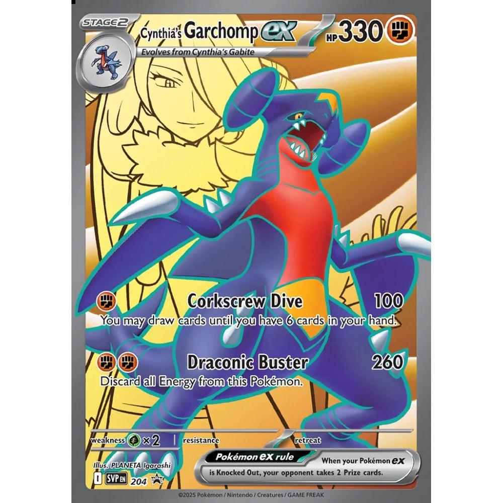 Cynthia's Garchomp EX SVP 204