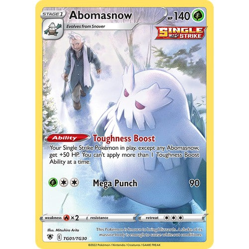 Abomasnow SWSH10TG TG01/TG30 - Holo
