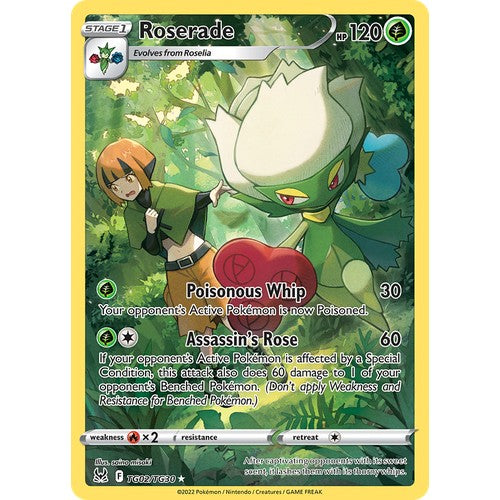 Roserade SWSH11TG TG02/TG30 - Holo