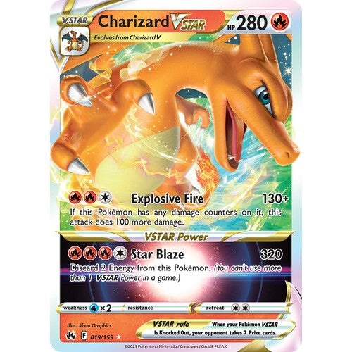 Charizard VSTAR SWSH12PT5 019/159 - Holo