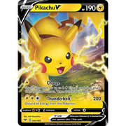 Pikachu V SWSH4 043/185 - Holo