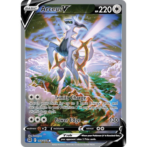 Arceus V SWSH9 166/172 - Holo