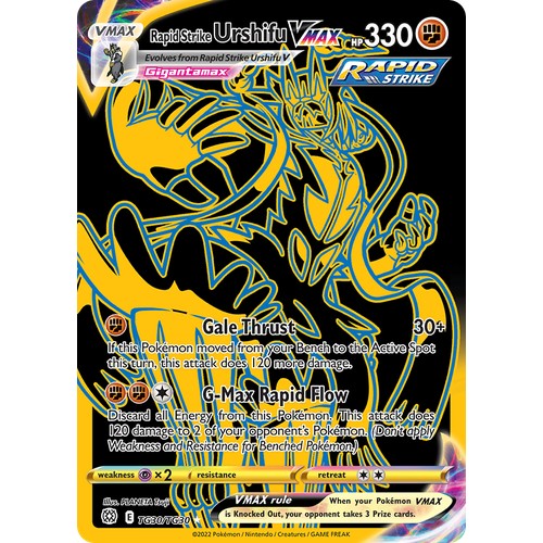 Rapid Strike Urshifu VMAX SWSH9TG TG30/TG30 - Holo