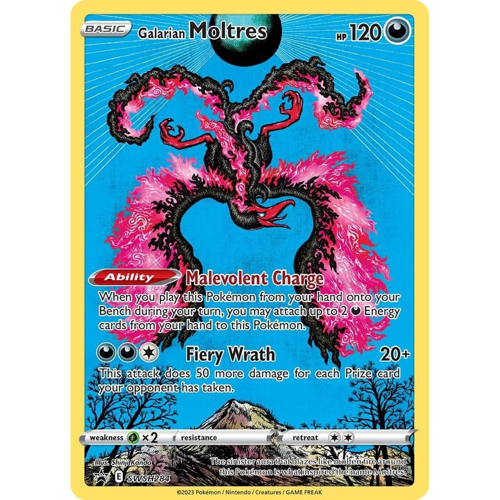Galarian Moltres SWSHP - Holo - Promo