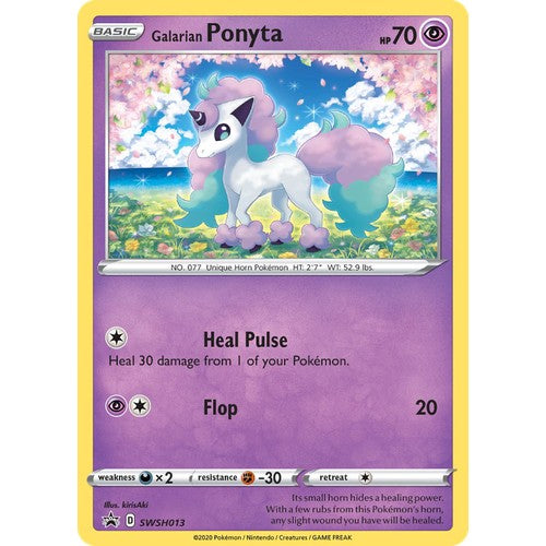Galarian Ponyta SWSHP SWSH013 - Holo