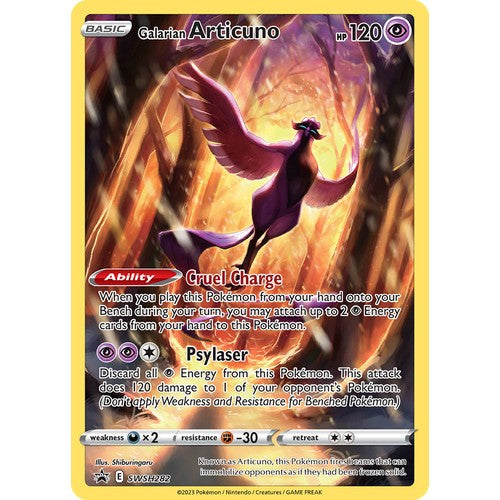 Galarian Articuno SWSHP SWSH282 - Holo