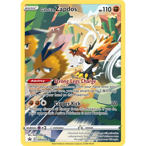 Galarian Zapdos SWSHP SWSH283 - Holo