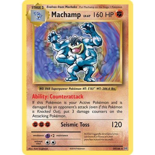 Machamp XY12 59/108 - Holo