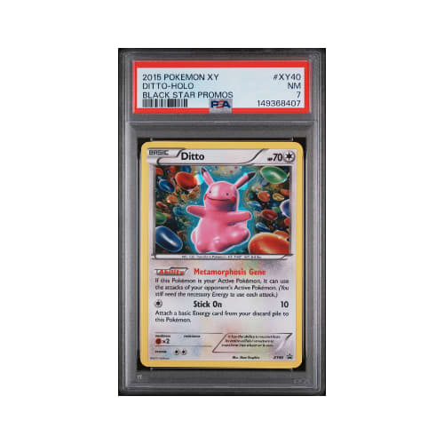 Ditto XYP XY40 - Holo - PSA 7