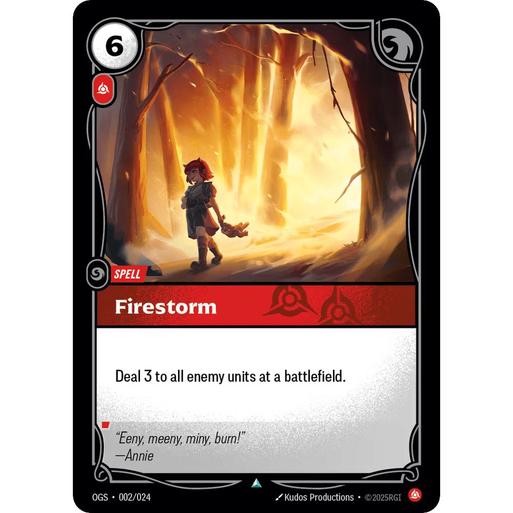 Firestorm OGS 002/24