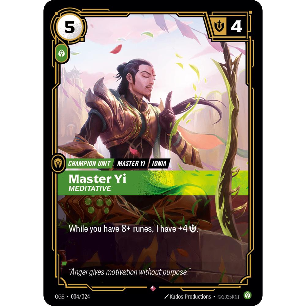 Yi, Meditative OGS 004/24