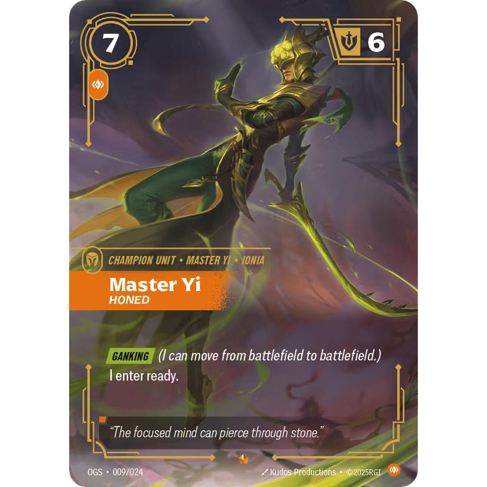 Yi, Honed OGS 009/24