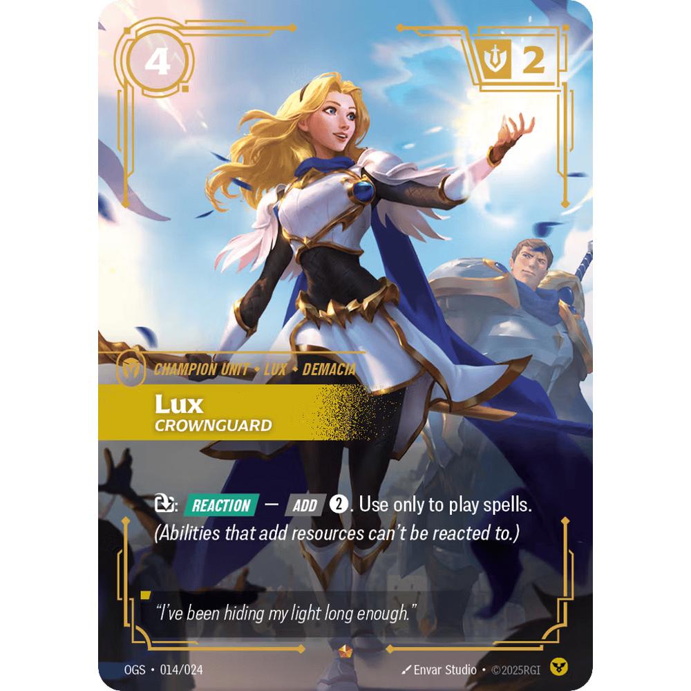 Lux, Crownguard OGS 014/24