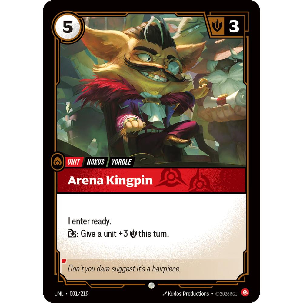 Arena Kingpin UNL 001/219