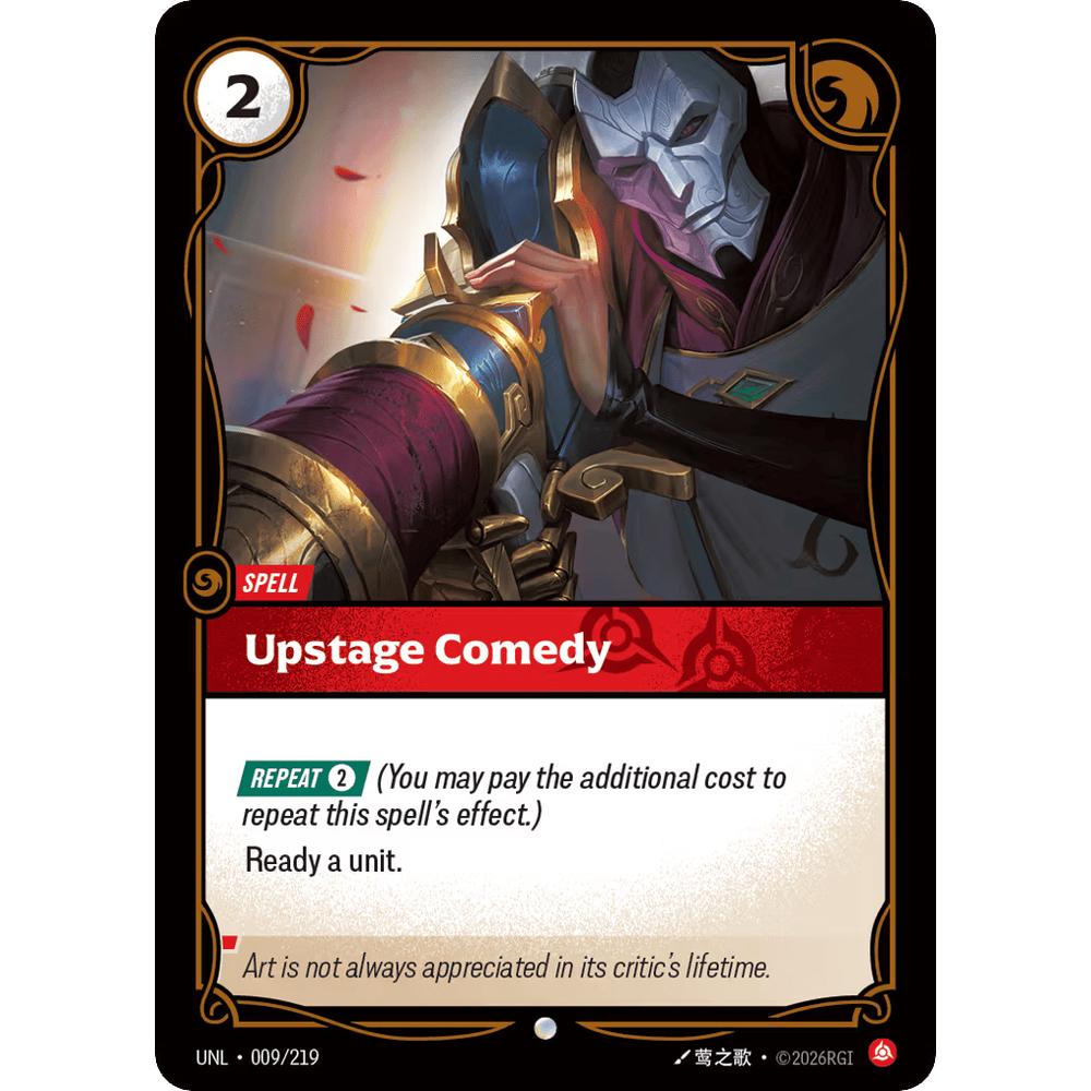 Upstage Comedy UNL 009/219