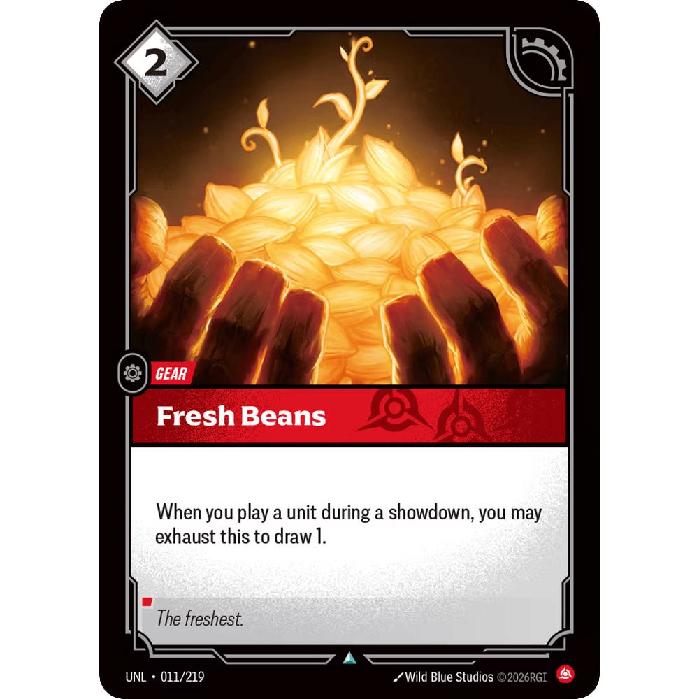 Fresh Beans UNL 011/219 - Foil