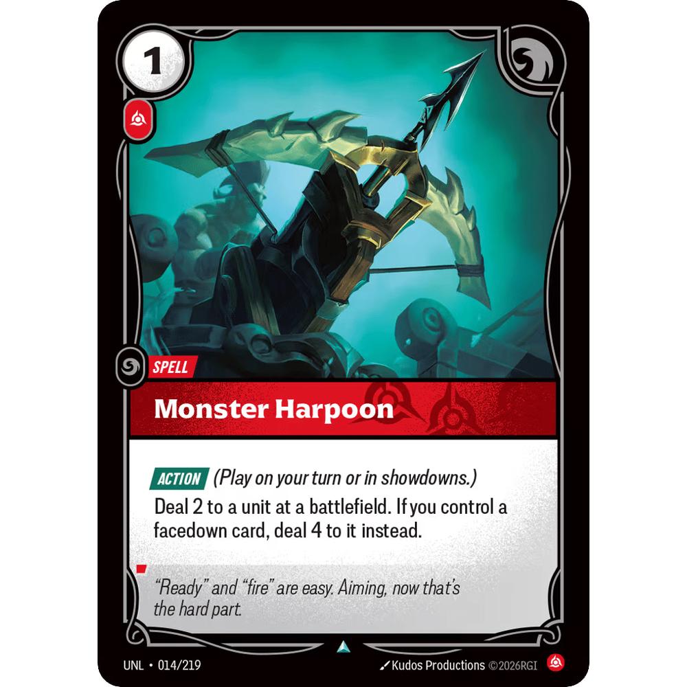 Monster Harpoon UNL 014/219 - Foil