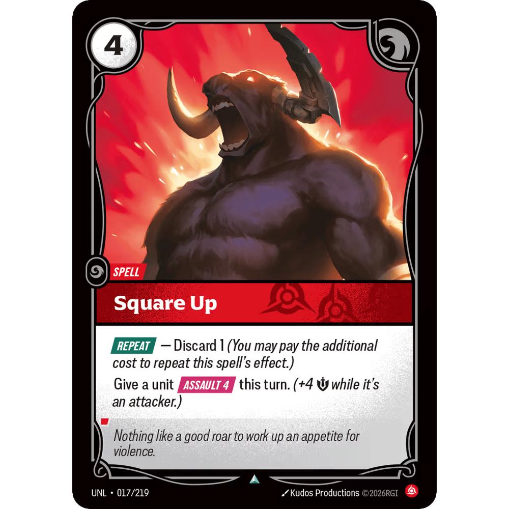Square Up UNL 017/219