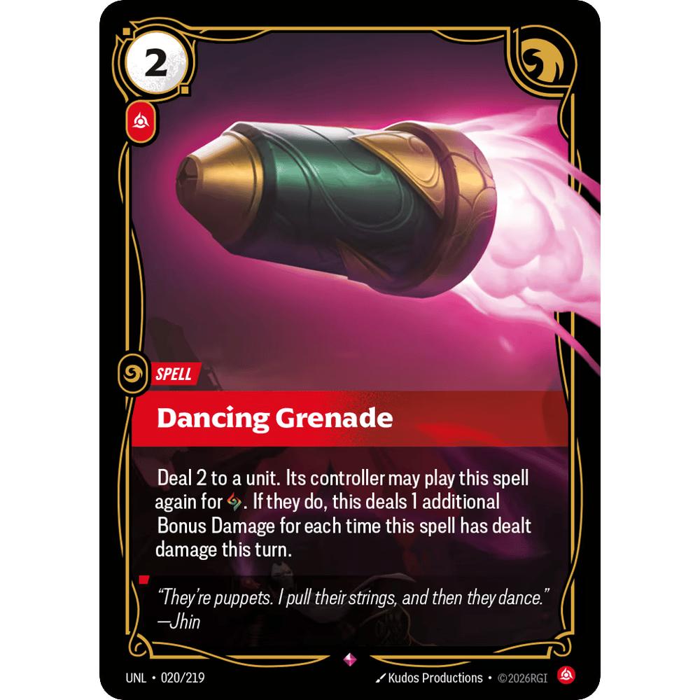 Dancing Grenade UNL 020/219 - Foil