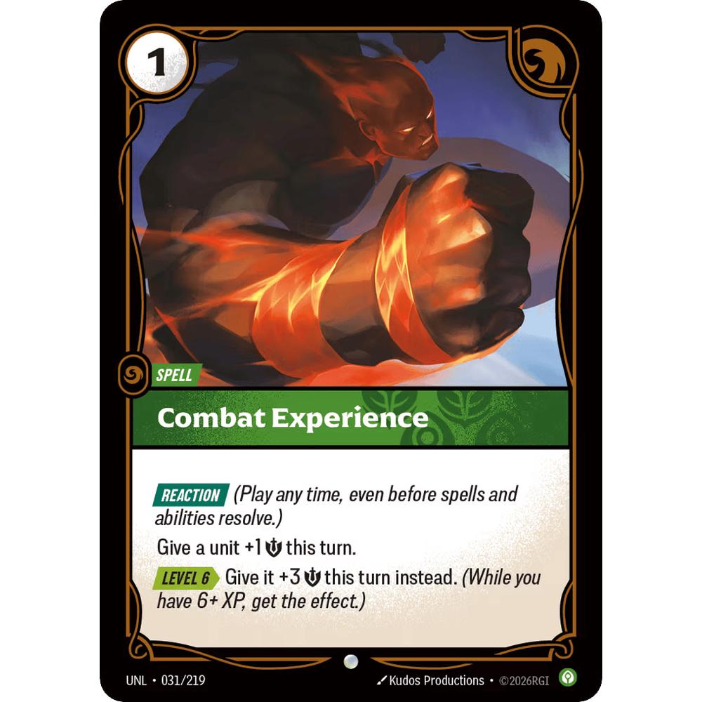 Combat Experience UNL 031/219 - Foil