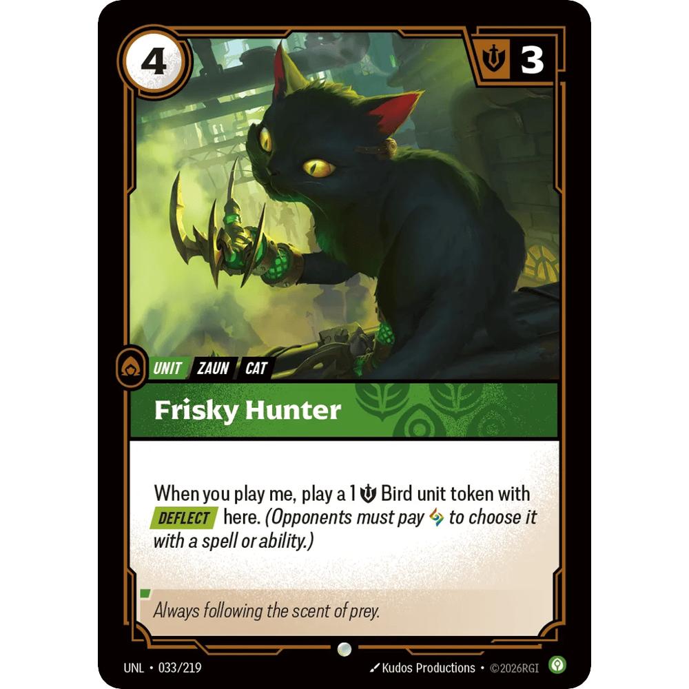 Frisky Hunter UNL 033/219 - Foil