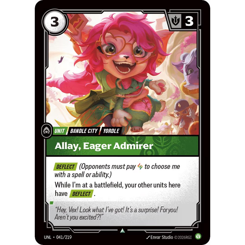 Allay, Eager Admirer UNL 041/219 - Foil