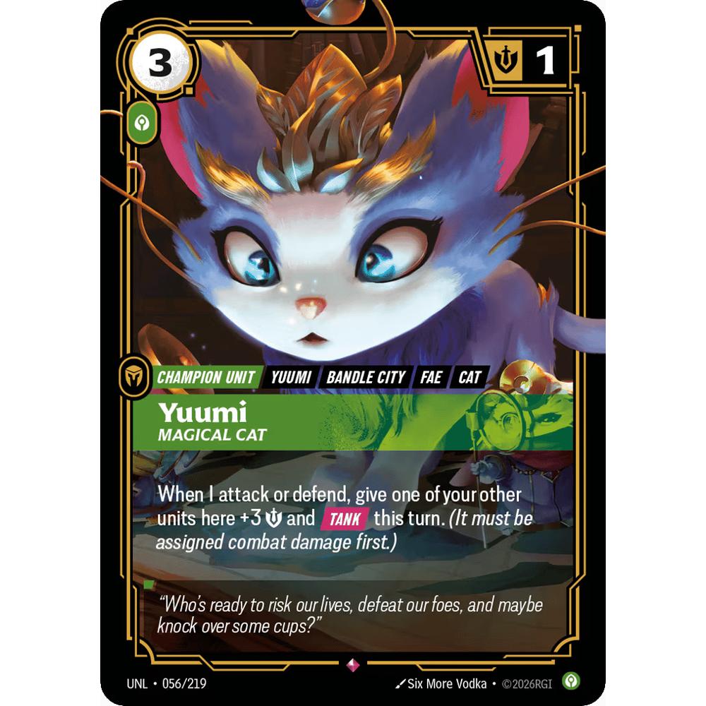 Yuumi, Magical Cat UNL 056/219 - Foil