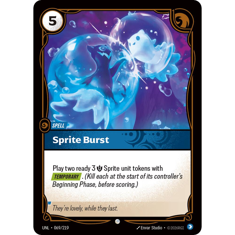 Sprite Burst UNL 069/219