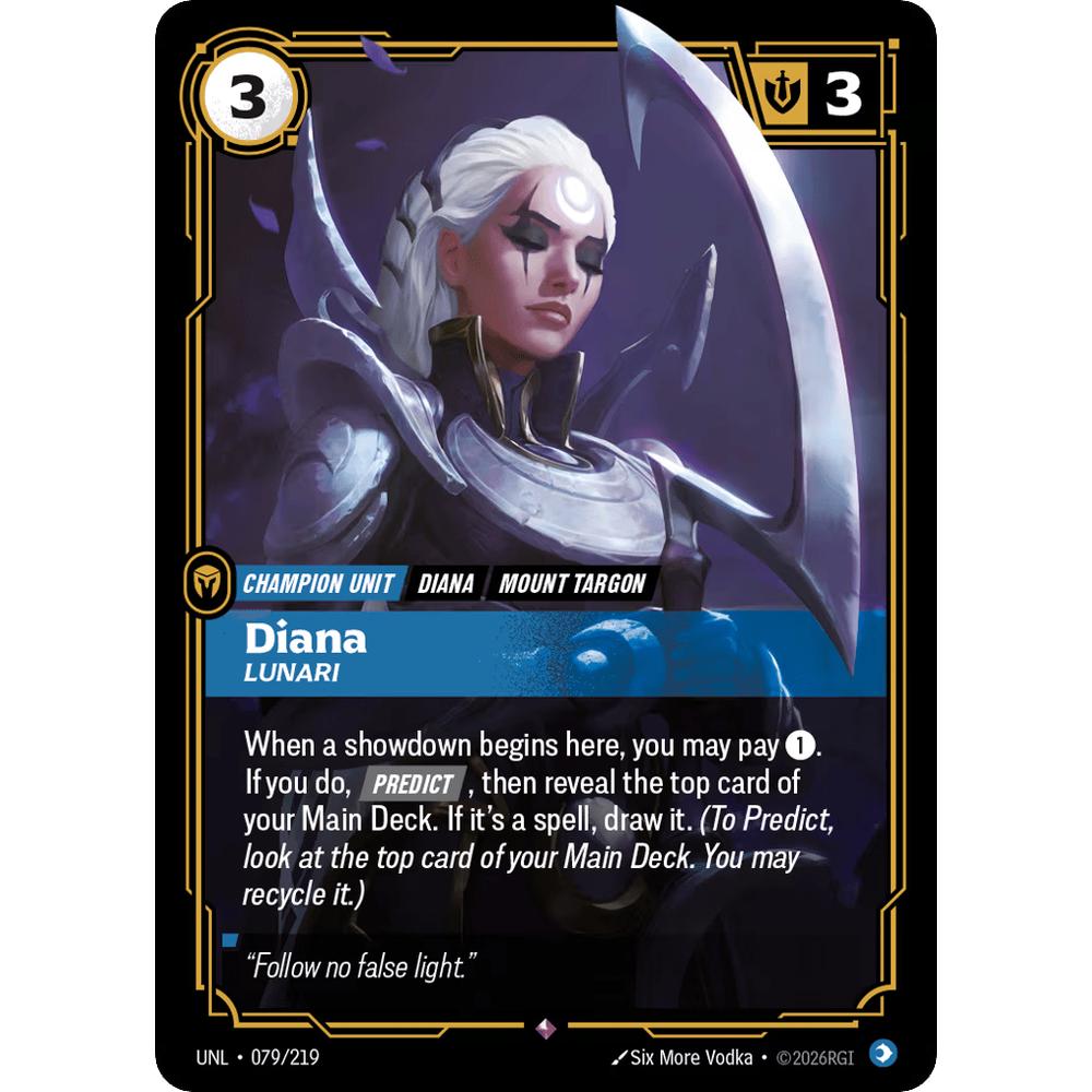 Diana, Lunari UNL 079/219 - Foil