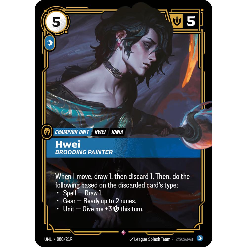 Hwei, Brooding Painter UNL 080/219 - Foil