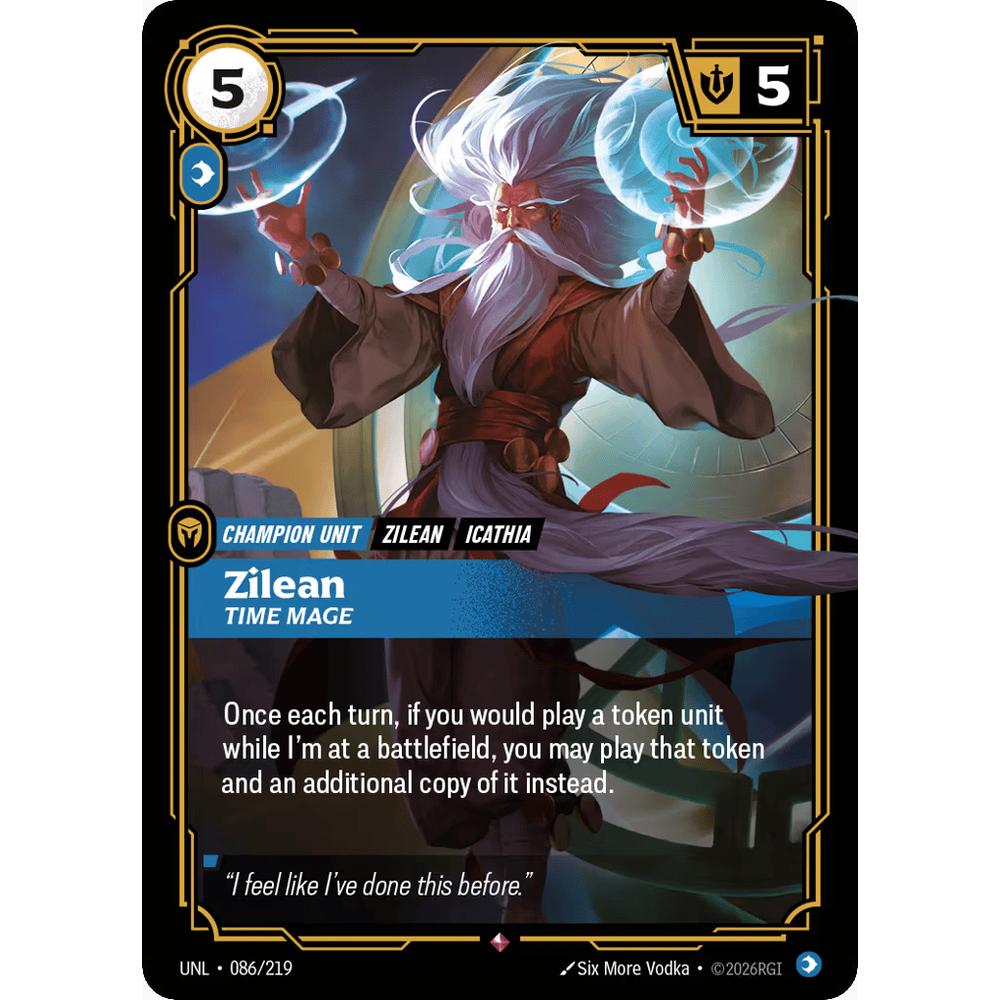 Zilean, Time Mage UNL 086/219 - Foil