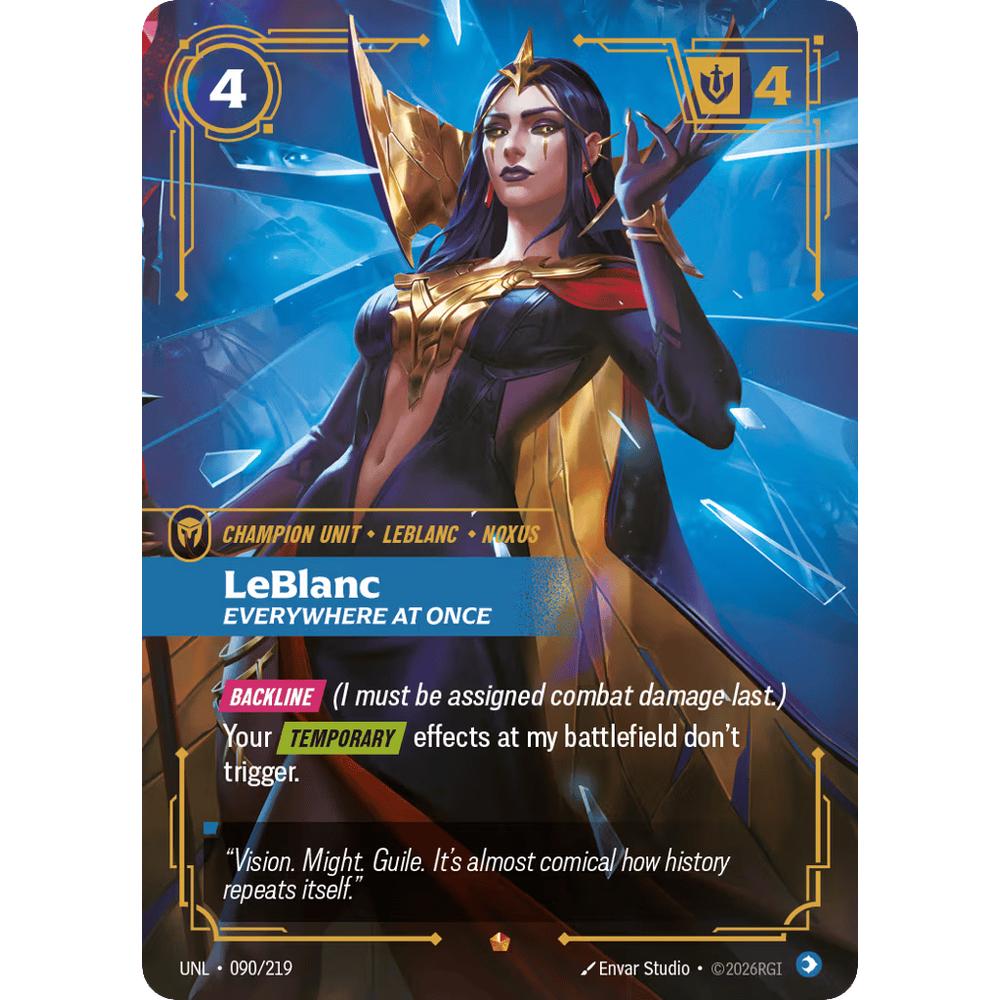 Leblanc, Everywhere At Once UNL 090/219 - Foil