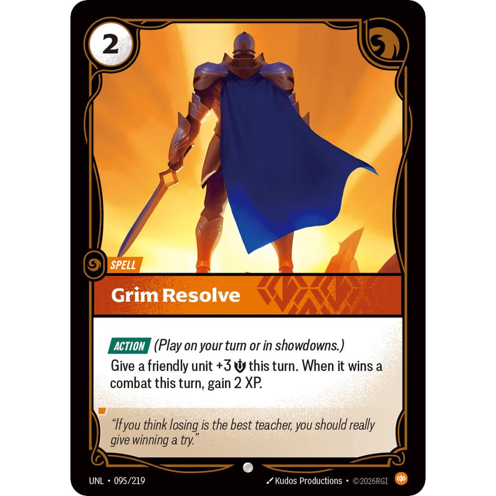Grim Resolve UNL 095/219