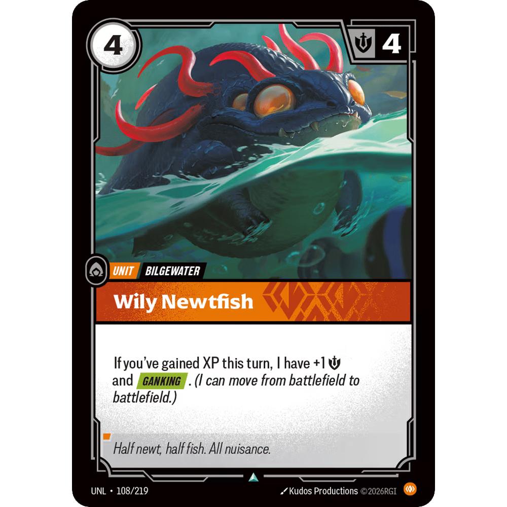 Wily Newtfish UNL 108/219 - Foil