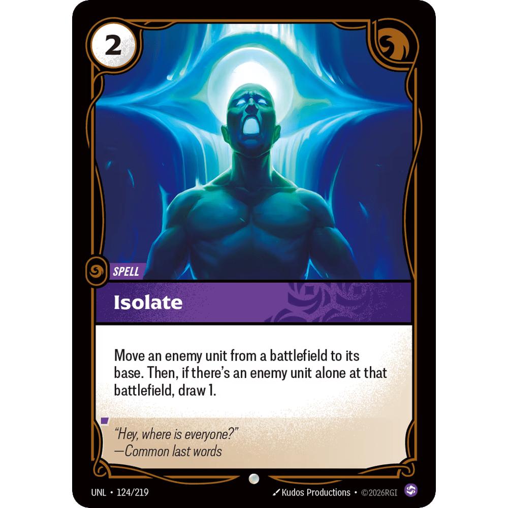Isolate UNL 124/219 - Foil