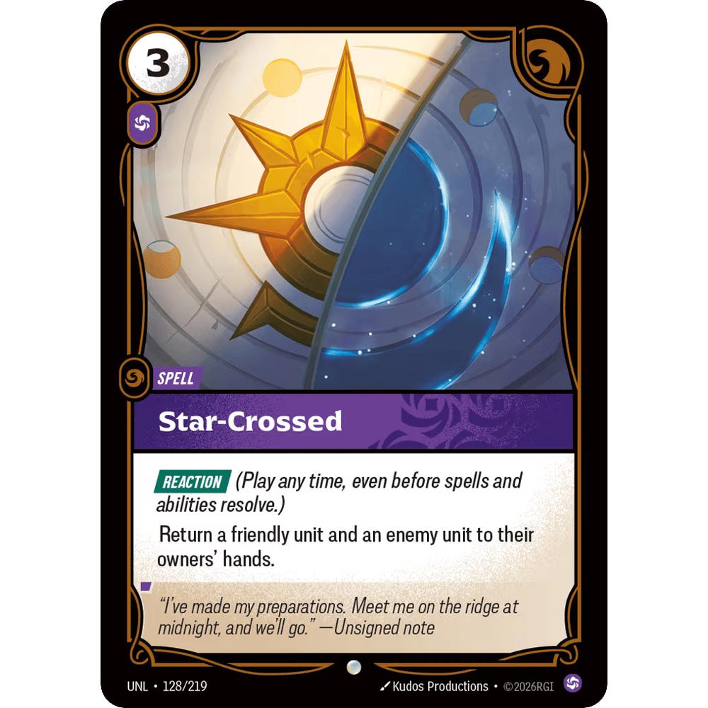 Star-crossed UNL 128/219 - Foil