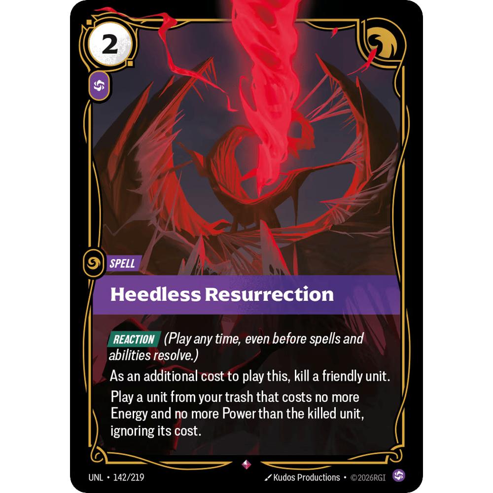 Heedless Resurrection UNL 142/219 - Foil
