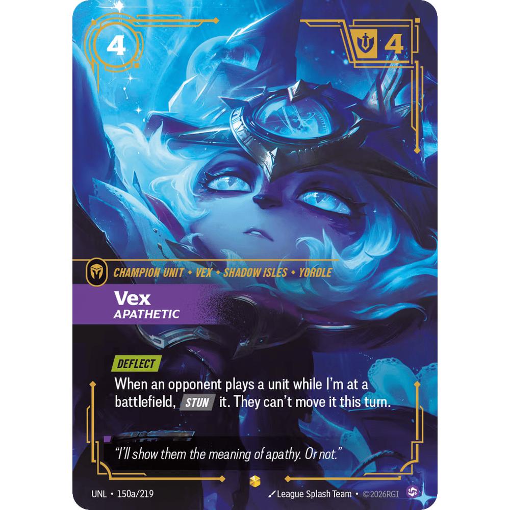 Vex, Apathetic UNL 150a/219 - Foil