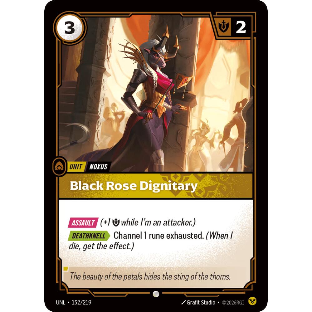 Black Rose Dignitary UNL 152/219