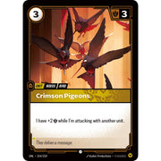 Crimson Pigeons UNL 154/219
